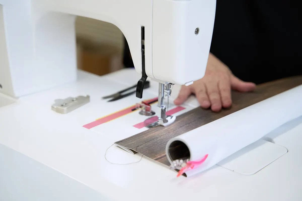 ミシン縫製工程